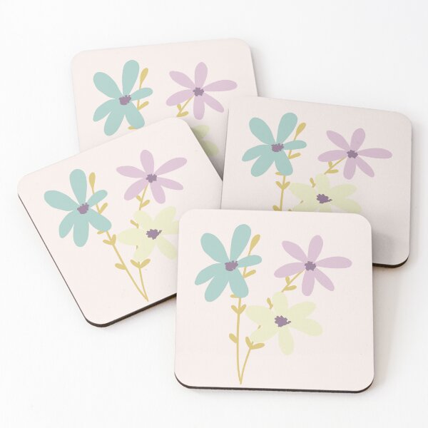 Item preview, Soft pastel flowers designed and sold by JakoRila.