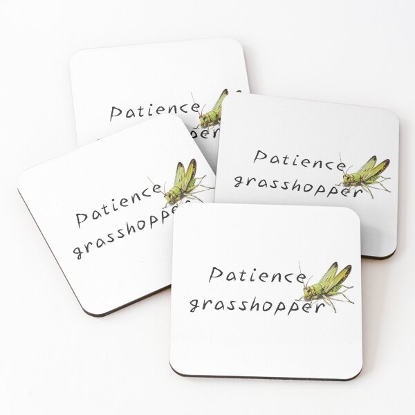 Item preview, Patience, grasshopper designed and sold by Jabuticabaeyes.