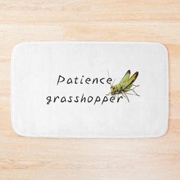 Item preview, Patience, grasshopper designed and sold by Jabuticabaeyes.