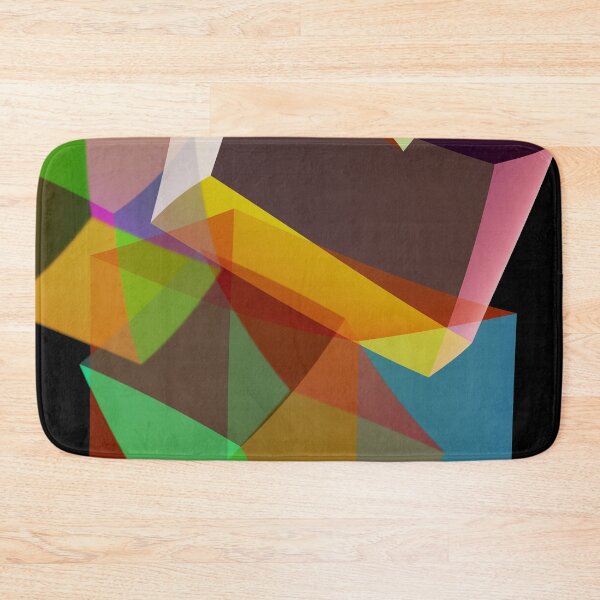 Item preview, Colourful cubistic abstract designed and sold by walstraasart.