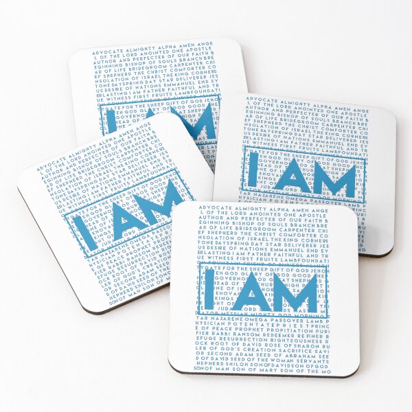 Item preview, Copy of I AM (blue) designed and sold by WideIsTheGate.