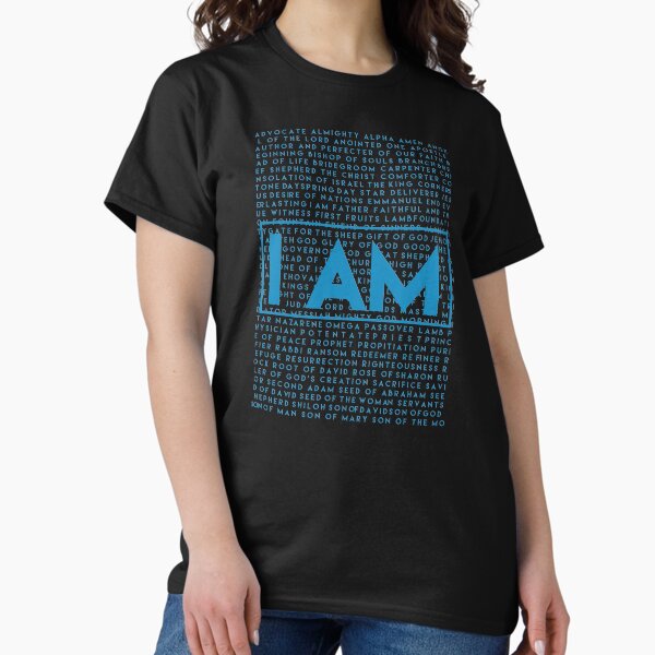 Item preview, Copy of I AM (blue) designed and sold by WideIsTheGate.