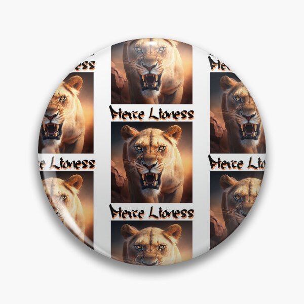 Item preview, Fierce Lioness designed and sold by Artbyminga.