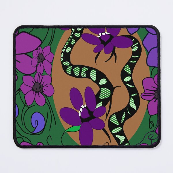 Item preview, A Harmonious Dance of Snakes and Blossoms designed and sold by RatjrArt.