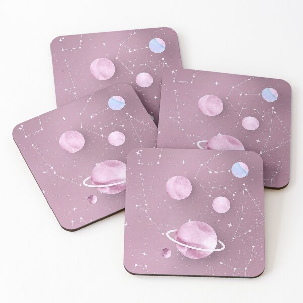 Item preview, Pink planets  designed and sold by Guiltygraphics.
