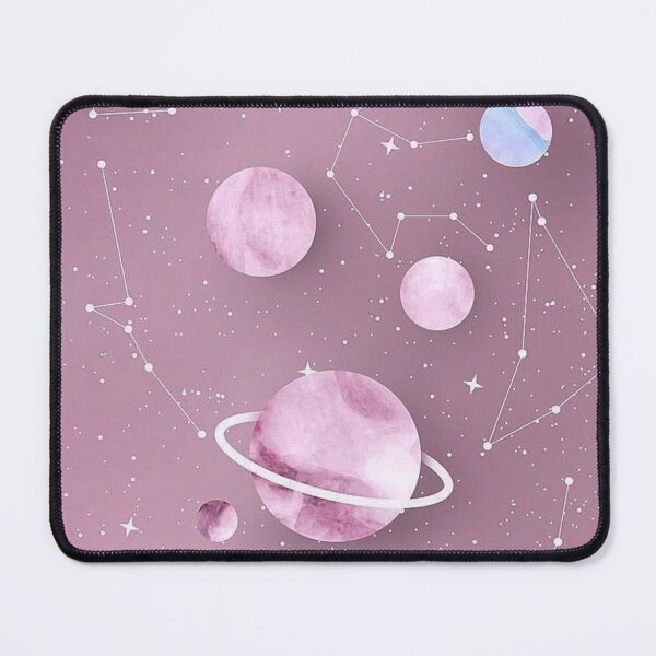 Item preview, Pink planets  designed and sold by Guiltygraphics.