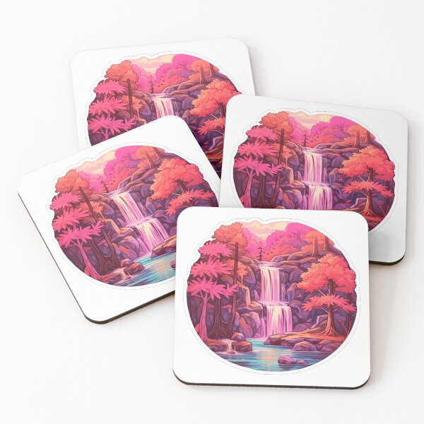 Item preview, Fairy pink waterfall designed and sold by abmkf.