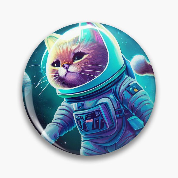 Item preview, space cat designed and sold by JeiKay.