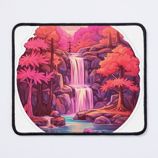 Item preview, Fairy pink waterfall designed and sold by abmkf.