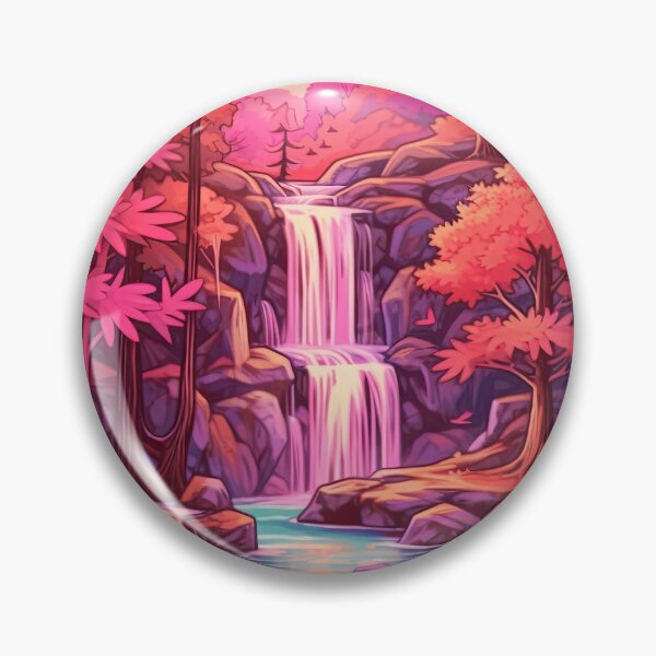 Item preview, Fairy pink waterfall designed and sold by abmkf.