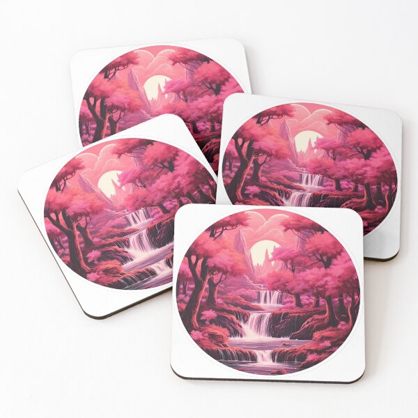 Item preview, Fairy pink waterfall designed and sold by abmkf.