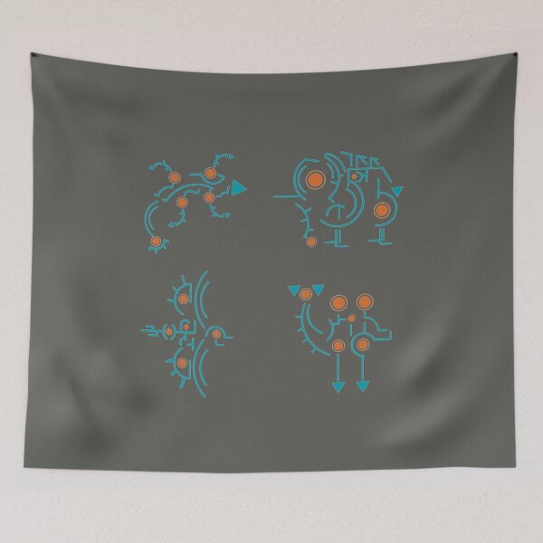 Item preview, divine beasts blue designed and sold by AudrinaBarri.