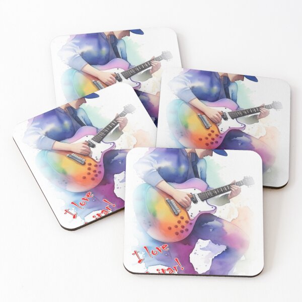 Item preview, I love guitar! designed and sold by ElderWisdom.