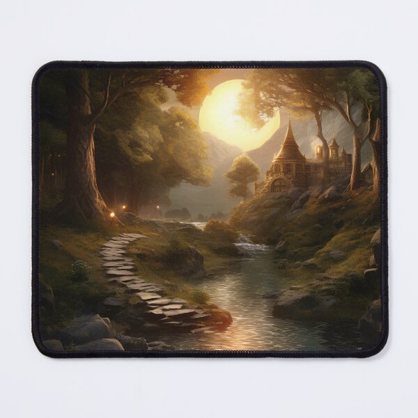 Item preview, Forest art, Nature Decor, Landscape artwork designed and sold by PlatinumOnyx.