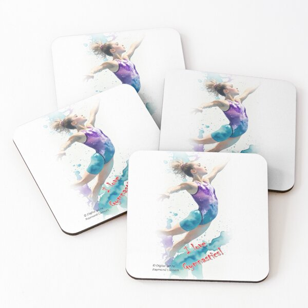 Item preview, I love Gymnastics. designed and sold by ElderWisdom.