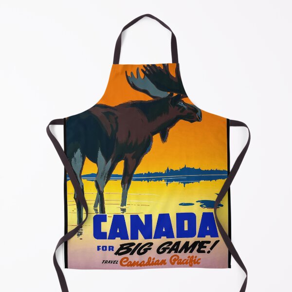 Item preview, Vintage Travel Poster Canada Moose designed and sold by heartsake.