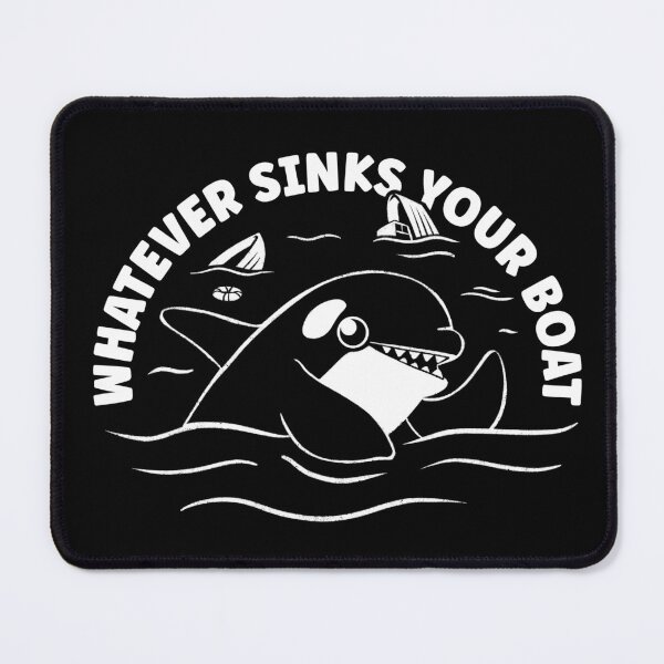 Item preview, Orca Whales Attacks Boats - Whatever Sinks Your Boat designed and sold by abowersock.