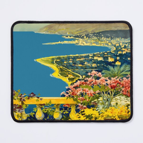 Item preview, Vintage Travel Poster Sanremo Italy designed and sold by heartsake.
