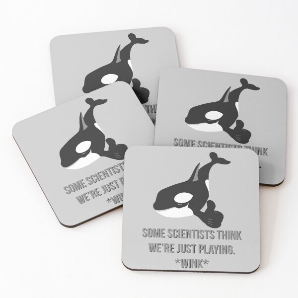 Item preview, Sly Orca, Some Scientists Think We're Just Playing designed and sold by Glimmersmith.