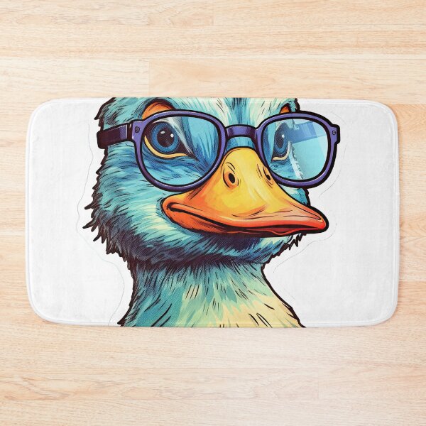 Item preview, Duck with glasses designed and sold by abmkf.