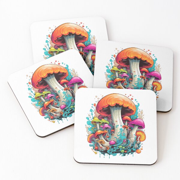 Item preview, Magic mushroom with watercolor paint designed and sold by MNFTs.