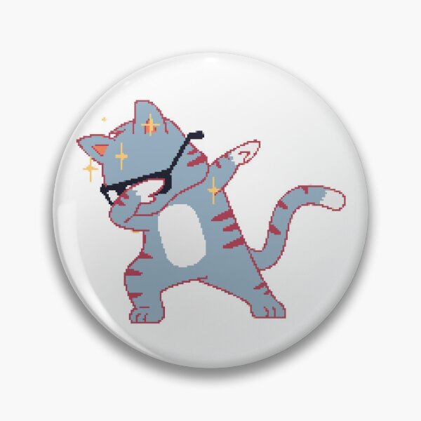 Item preview, Cat Dabbing Pixel Art designed and sold by Bleach-Brave.