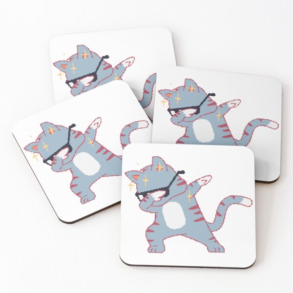 Item preview, Cat Dabbing Pixel Art designed and sold by Bleach-Brave.