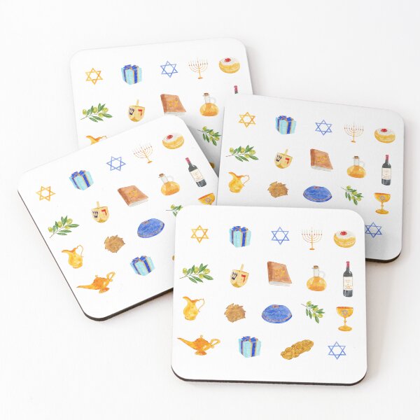 Item preview, Hanukkah Sticker Pack designed and sold by thekosherhub.
