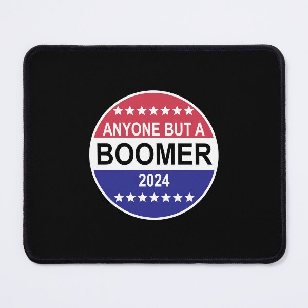 Item preview, Anyone But A Boomer 2024 - Vote Pin  designed and sold by GoodJobLola.