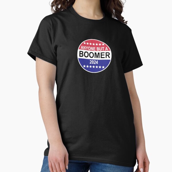 Item preview, Anyone But A Boomer 2024 - Vote Pin  designed and sold by GoodJobLola.