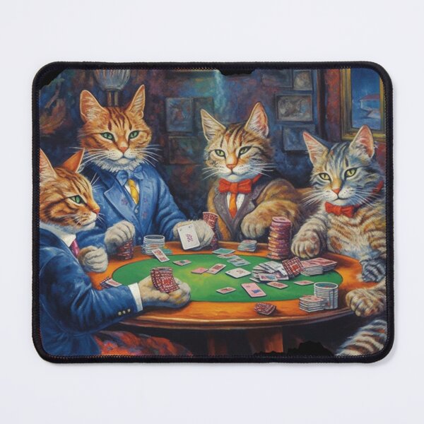 Item preview, Last Saturday // Cat Poker Game designed and sold by Bm0n3y88.
