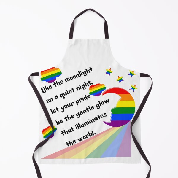 Item preview, Moonlit Prism: The Gentle Moon Glow of Pride designed and sold by FreeMindCrea.