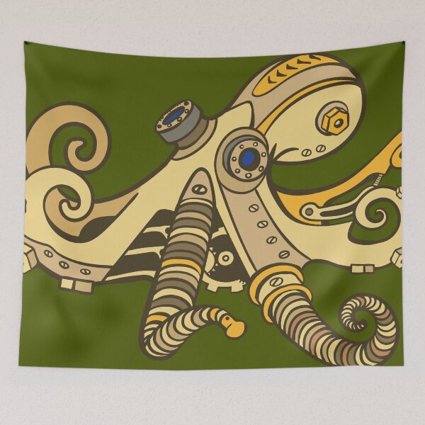 Item preview, Octopuzz steampunket designed and sold by heaventree.
