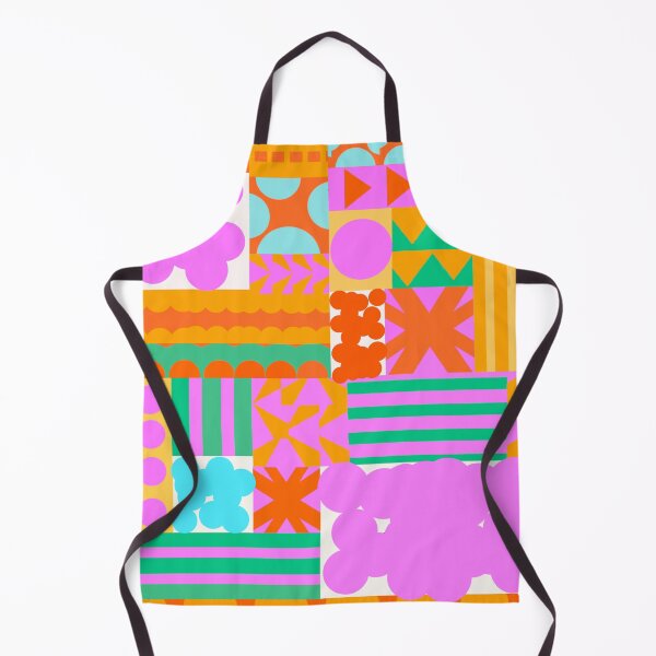 Item preview, Eye-Searing Abstract Geometric Tiles designed and sold by springstdesign.