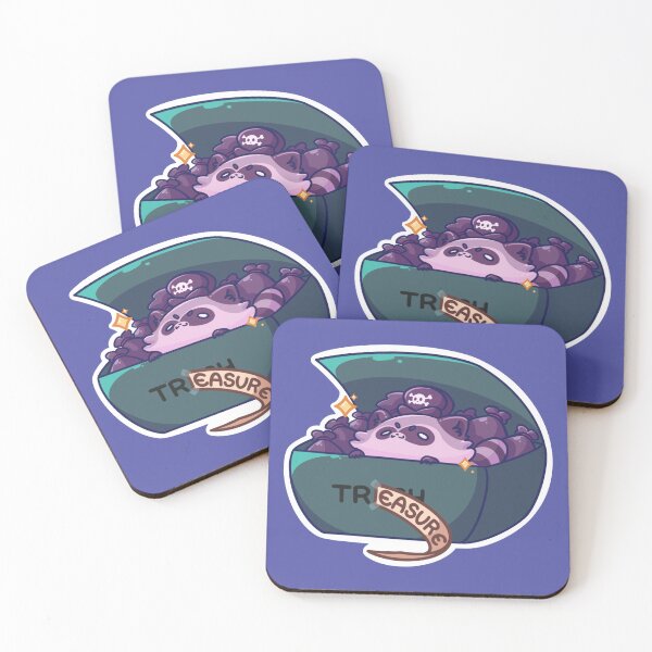 Item preview, Pirate Raccoon’s Treasure designed and sold by XiouTime.