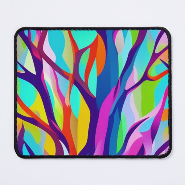 Item preview, Abstract Bright Colorful Forest designed and sold by calibrit.