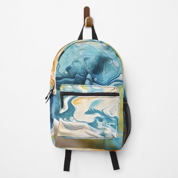 Item preview, Hand Dyed I: Marbled Fabric with Abstract Patterns and Vibrant Colors designed and sold by InsaneLEDP.