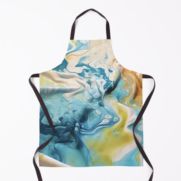 Item preview, Hand Dyed I: Marbled Fabric with Abstract Patterns and Vibrant Colors designed and sold by InsaneLEDP.