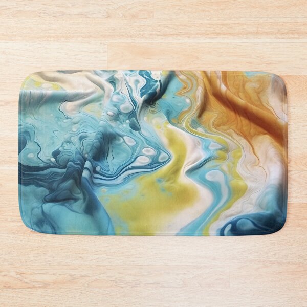 Item preview, Hand Dyed I: Marbled Fabric with Abstract Patterns and Vibrant Colors designed and sold by InsaneLEDP.