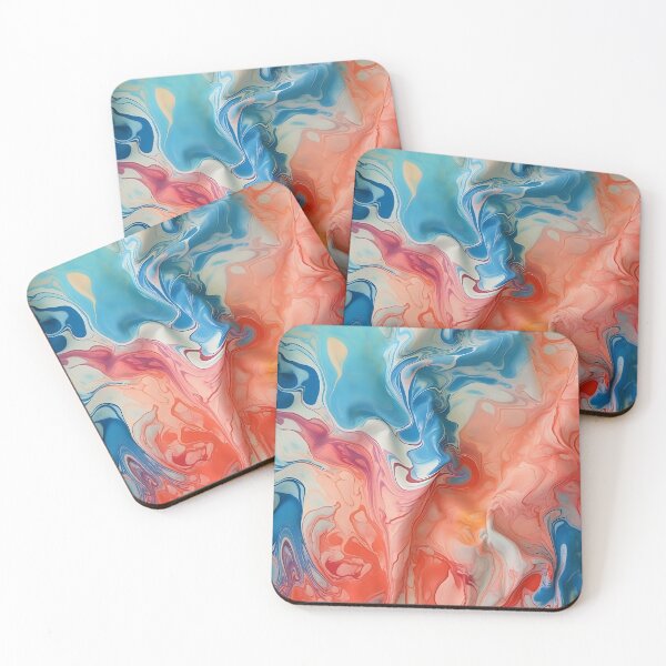 Item preview, Hand Dyed II: Marbled Fabric with Abstract Patterns and Vibrant Colors designed and sold by InsaneLEDP.