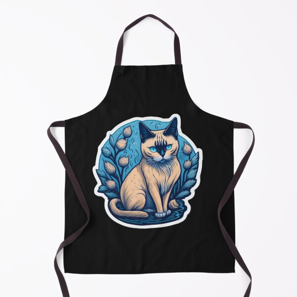 Item preview, Siamese Cat (Sticker and Print Out) designed and sold by Sir Elgin Ortiz.