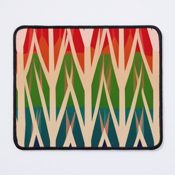 Item preview, Abstract Bright Colorful Forest designed and sold by calibrit.