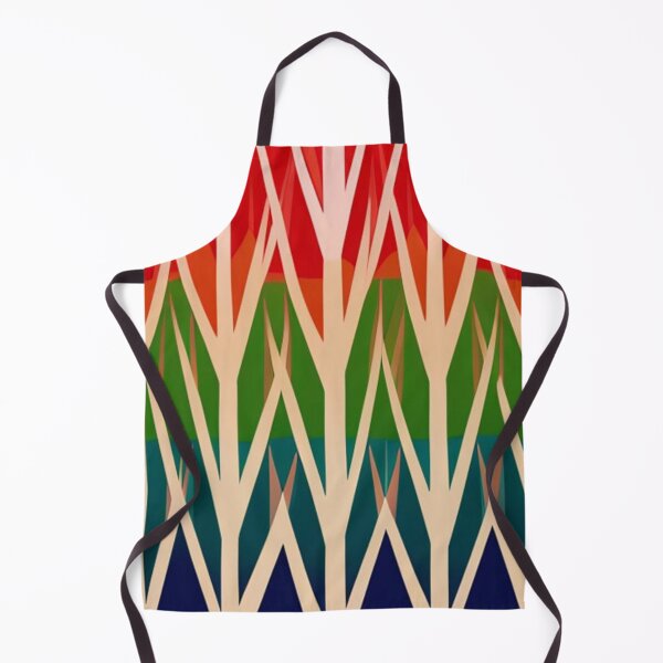 Item preview, Abstract Bright Colorful Forest designed and sold by calibrit.