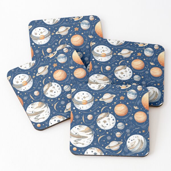 Item preview, Abstract Planets and Stars designed and sold by Anthony Perez.