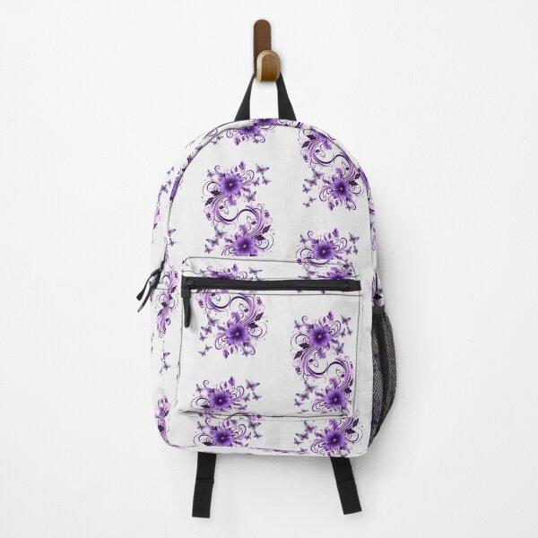 Item preview, Lilac Flowers and Butterflies, fantasy art designed and sold by LoneAngel.