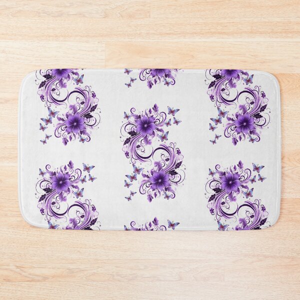 Item preview, Lilac Flowers and Butterflies, fantasy art designed and sold by LoneAngel.