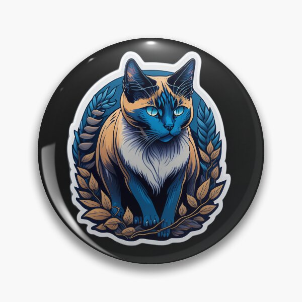 Item preview, Siamese Cat (Sticker and Print Out) designed and sold by Sir Elgin Ortiz.