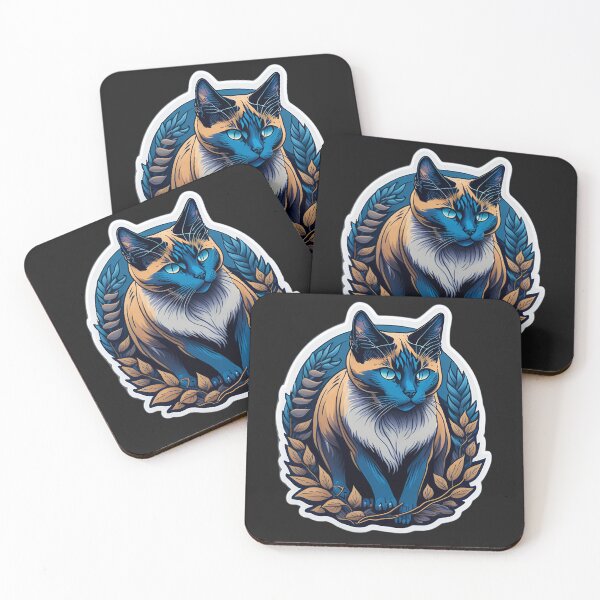 Item preview, Siamese Cat (Sticker and Print Out) designed and sold by Sir Elgin Ortiz.