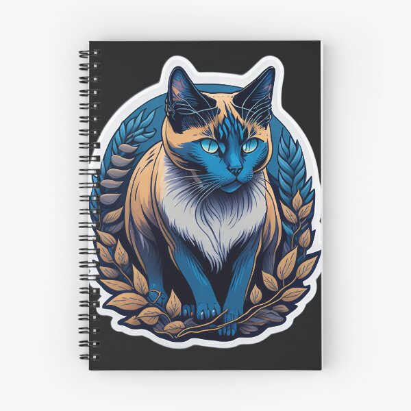 Item preview, Siamese Cat (Sticker and Print Out) designed and sold by Sir Elgin Ortiz.