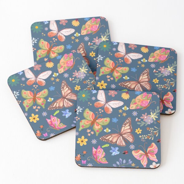Item preview, Butterflies and flowers designed and sold by Art Seal.